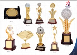 Crystal & Wooden Excellence Trophy
