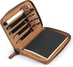 Genuine Leather Executive Travel Folder